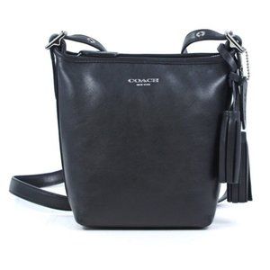 Coach Mini Legacy Duffle Black Crossbody Bag
